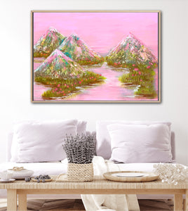 Pink Valley Print